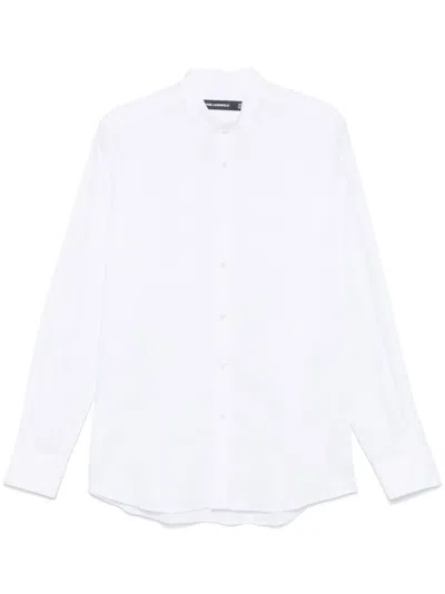 Karl Lagerfeld Long-sleeve Shirt In White