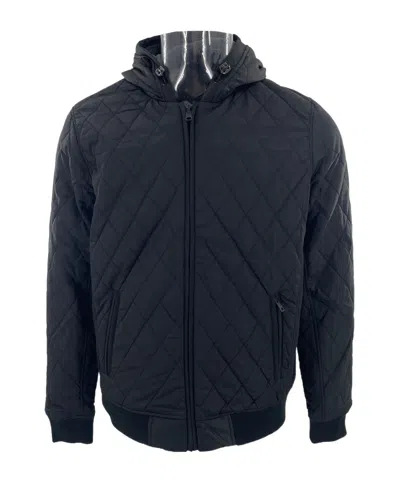 Karl Lagerfeld Long-sleeved Hooded Hoodie In Black