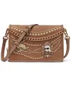 Karl Lagerfeld Lourdes Mini Crossbody Bag In Brown