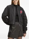 Karl Lagerfeld Lunar New Year Bomber Jacket In Black