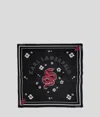 Karl Lagerfeld Lunar New Year Scarf In Black