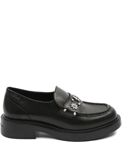 Karl Lagerfeld Macie Loafers In Black