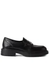Karl Lagerfeld Macie Signia Rhinestone-embellished Loafers In Black