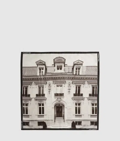 Karl Lagerfeld Maison De Karl Silk Scarf In Multi
