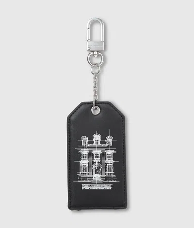 Karl Lagerfeld Maison De Karl Sketch Keychain In Black