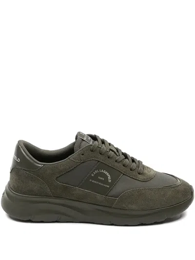 Karl Lagerfeld Maison Sneakers In Green