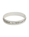 Karl Lagerfeld Man Bracelet Silver Size M Brass In Silver