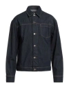 Karl Lagerfeld Man Denim Shirt Blue Size L Cotton In Blue