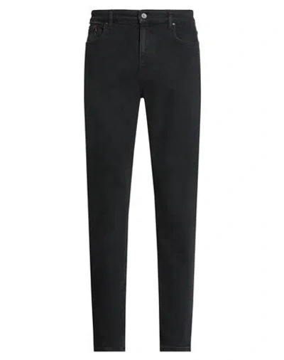 Karl Lagerfeld Man Jeans Black Size 32 Cotton, Elastane