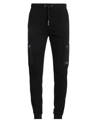 Karl Lagerfeld Man Pants Black Size M Cotton, Polyester