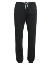 Karl Lagerfeld Man Pants Black Size M Organic Cotton, Recycled Polyester In Black