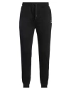 Karl Lagerfeld Man Pants Midnight Blue Size S Cotton, Polyester In Black