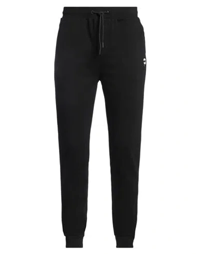 KARL LAGERFELD KARL LAGERFELD MAN PANTS BLACK SIZE M COTTON, POLYESTER
