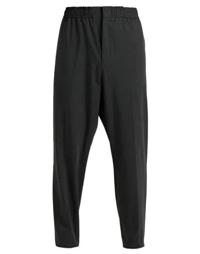 Karl Lagerfeld Man Pants Grey Size 40 Polyester, Viscose, Elastane