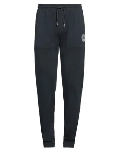 Karl Lagerfeld Man Pants Midnight Blue Size L Cotton, Polyester