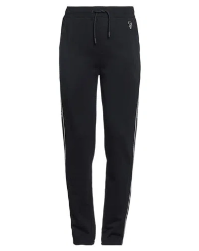 Karl Lagerfeld Man Pants Midnight Blue Size S Cotton, Polyester