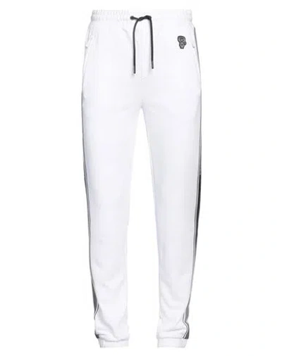 Karl Lagerfeld Man Pants White Size L Cotton, Polyester