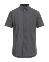 Karl Lagerfeld Man Shirt Black Size 15 ½ Cotton In Black