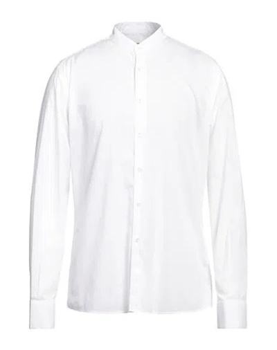 Karl Lagerfeld Man Shirt White Size 16 Cotton