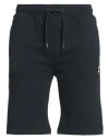 Karl Lagerfeld Man Shorts & Bermuda Shorts Black Size M Cotton, Polyester