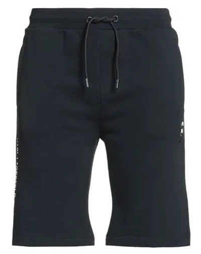 Karl Lagerfeld Man Shorts & Bermuda Shorts Black Size M Cotton, Polyester