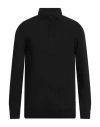 Karl Lagerfeld Man Sweater Black Size L Cotton In Black