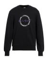 Karl Lagerfeld Man Sweatshirt Black Size L Cotton