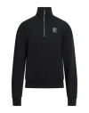 Karl Lagerfeld Man Sweatshirt Black Size L Organic Cotton, Polyester In Black