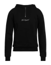 Karl Lagerfeld Man Sweatshirt Black Size S Cotton In Black