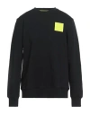 Karl Lagerfeld Man Sweatshirt Black Size Xs Mako Cotton, Polyester In Black