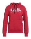 Karl Lagerfeld Man Sweatshirt Red Size S Organic Cotton In Red