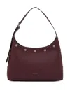 Karl Lagerfeld Marais Hobo In Burgundy