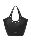 Karl Lagerfeld Marais Md Tote In Black