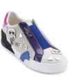 Karl Lagerfeld Paris Mavise Sneaker In Soft White,plum