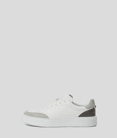 Karl Lagerfeld Maxi Kup Sneakers In Gray