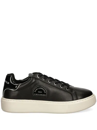 Karl Lagerfeld Maxi Kup Sneakers In Black
