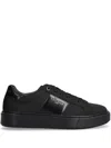 Karl Lagerfeld Maxi Kup Sneakers In Black