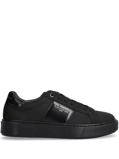Karl Lagerfeld Maxi Kup Sneakers In Black