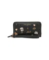 Karl Lagerfeld Maybelle Continental Zip Wallet In Multi