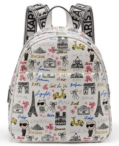 Karl Lagerfeld Maybelle Mini Backpack In Multi