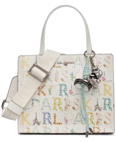 Karl Lagerfeld Maybelle Mini Satchel Bag In Multi