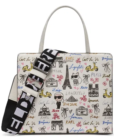 Karl Lagerfeld Maybelle Small Satchel Bag In Multi