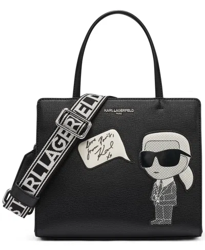 Karl Lagerfeld Maybelle Small Satchel Bag In Multi