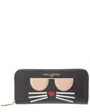 Karl Lagerfeld Maybelle Wallet In Gray