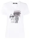 Karl Lagerfeld Ikon Choupette T-shirt