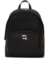 Karl Lagerfeld Medium Ikon Backpack In Black