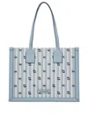 Karl Lagerfeld Medium Ikon Tote Bag In Blue