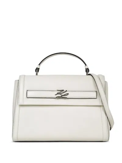 KARL LAGERFELD MEDIUM K/AUTOGRAPH TOTE BAG
