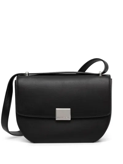 Karl Lagerfeld Medium K/forever Cross Body Bag In Black
