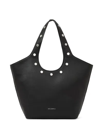 KARL LAGERFELD MEDIUM K/ROCKY MARAIS TOTE BAG